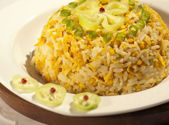 Foto de: Arroz picante com frango