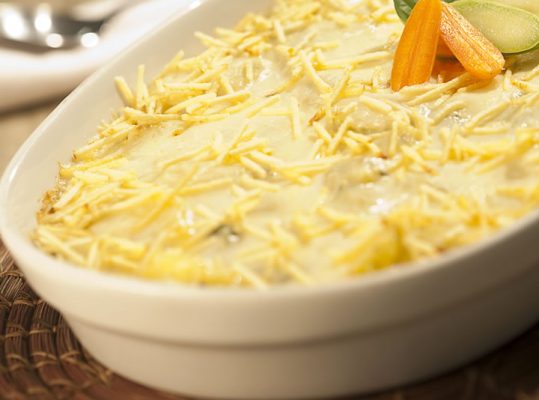 Foto de: Fricassê de legumes e talos