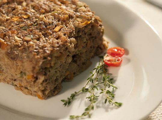 Foto de: Bolo de carne enriquecido