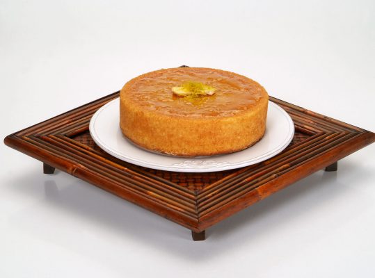 Foto de: Bolo de gengibre e laranja