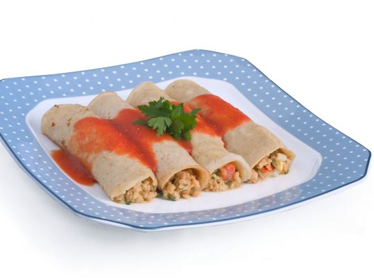 Foto de: Panqueca de aveia com soja