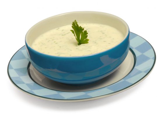 Foto de: Creme de soja para saladas