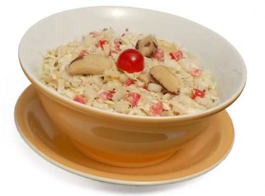 Foto de: Salada de repolho com melão