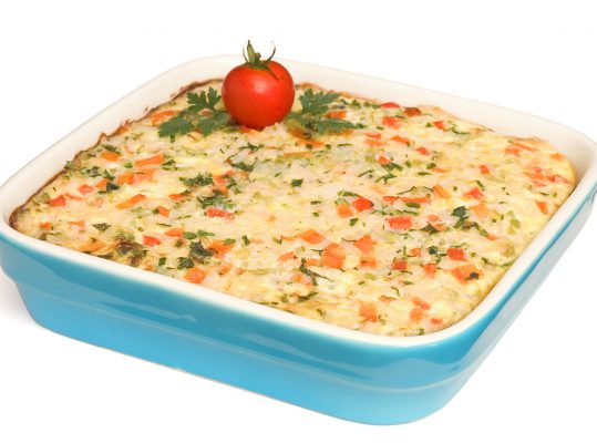 Foto de: Omelete assada de arroz