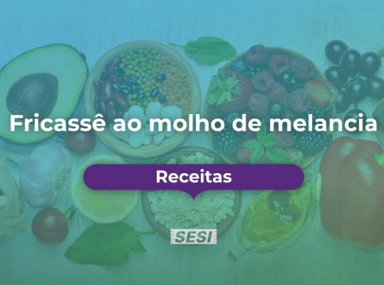 Foto de: Fricassê ao molho de melancia