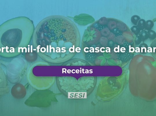 Foto de: Torta mil-folhas de casca de banana
