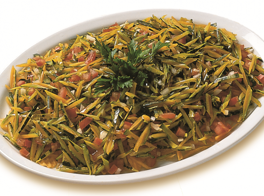 Foto de: Salada de casca de abóbora