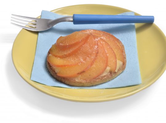 Foto de: Crostata de caqui-chocolate