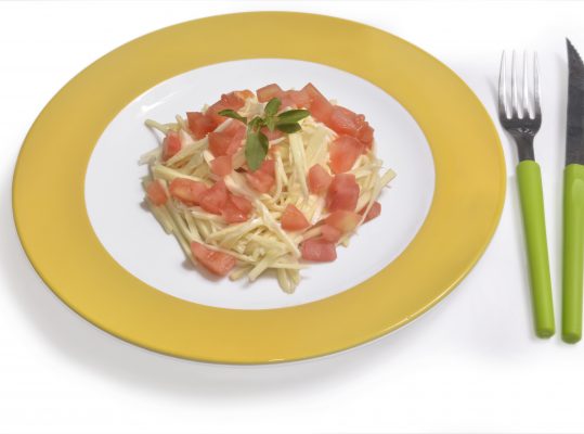 Foto de: Macarrão de pupunha