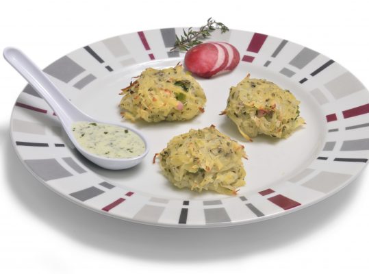 Foto de: Batata rosti assada com rabanete