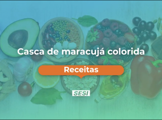 Foto de: Casca de Maracujá Colorida