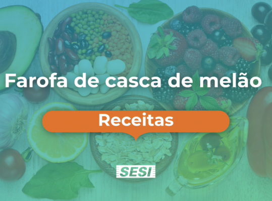 Foto de: Farofa de casca de melão