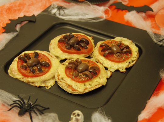 Foto de: Pizza de aranha- Halloween