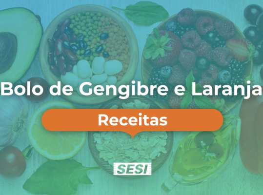 Foto de: Bolo de gengibre e laranja