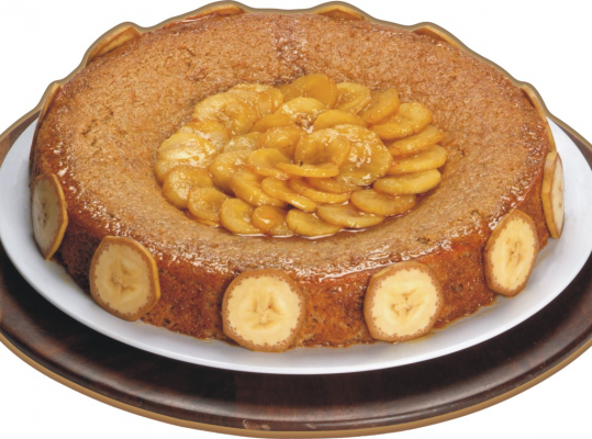 Foto de: Bolo de casca de banana