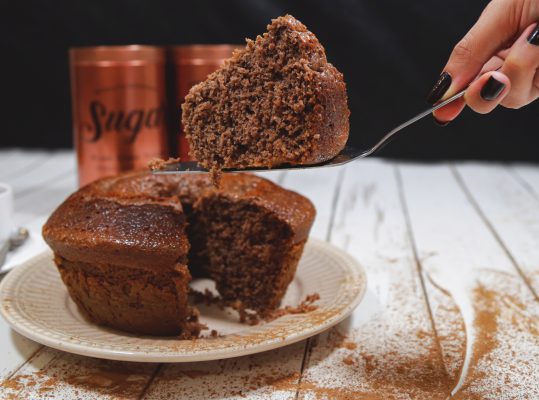 Foto de: Bolo econômico de chocolate