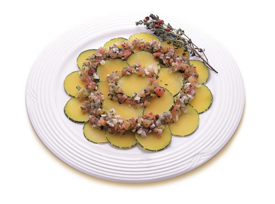 Foto de: Carpaccio de abóbora