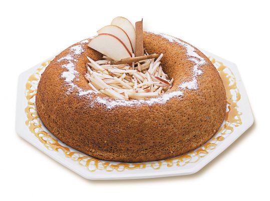 Foto de: Bolo de maçã com canela
