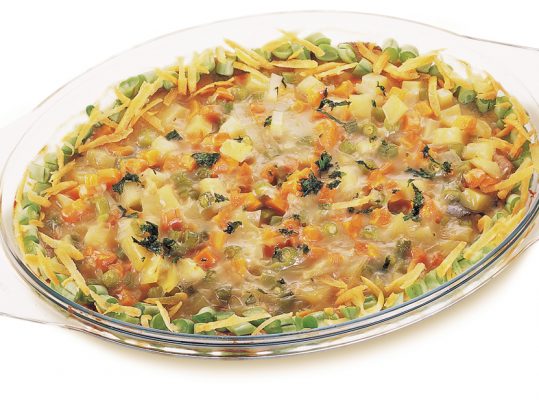 Foto de: Sardinha com legumes