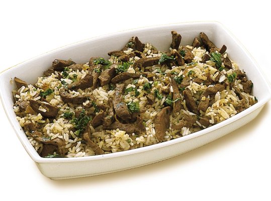 Foto de: Arroz com fígado