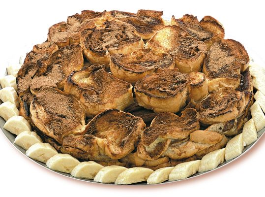 Foto de: Torta de pão com banana