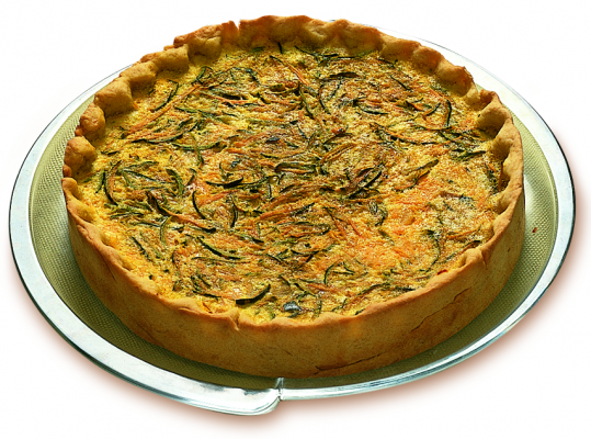 Foto de: Quiche de casca de abóbora