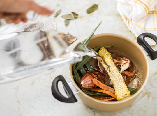 Foto de: Caldo de legumes