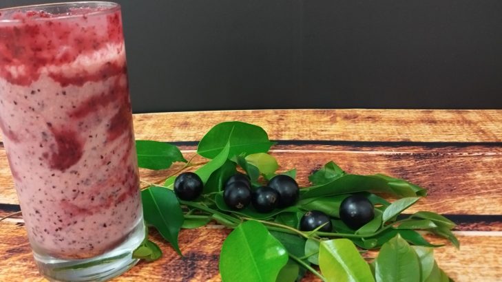 Foto de: Smoothie de jabuticaba e banana