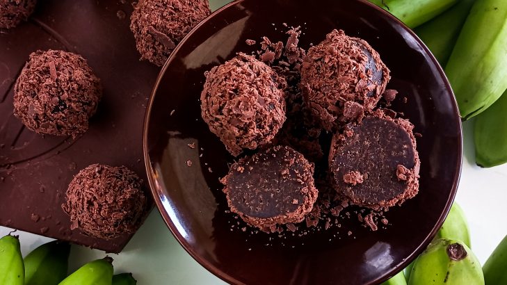 Foto de: Brigadeiro com biomassa